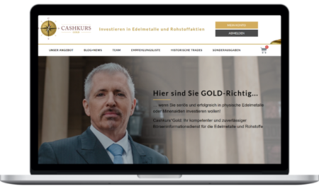 Onlineshop mit WooCommerce - cashkurs-gold.de